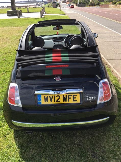 used gucci fiat convertible for sale|Gucci Fiat 500 price.